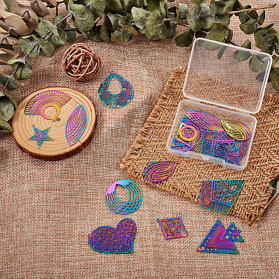 DIY Dangle Earing Making Kits DIY-CW0001-06-1