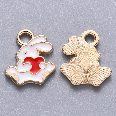 Alloy Enamel Charms X-ENAM-S121-117A-1