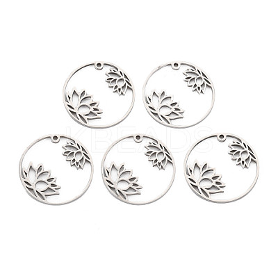 Non-Tarnish 201 Stainless Steel Pendants STAS-S119-149P-1