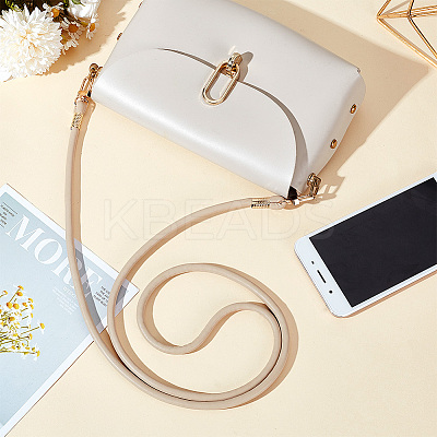 Universal Cell Phone Lanyard Crossbody Adjustable PU Leather Phone Lanyard AJEW-WH0470-47A-1