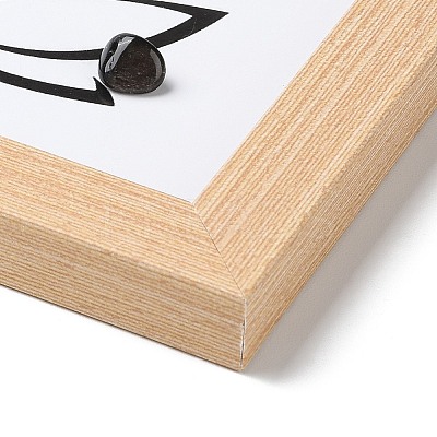 Yoga Gemstone Chakra Picture Frame Stand DJEW-F021-05K-1