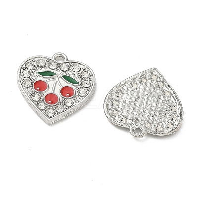 Alloy Crystal Rhinestone Pendants FIND-C087-04C-P-1