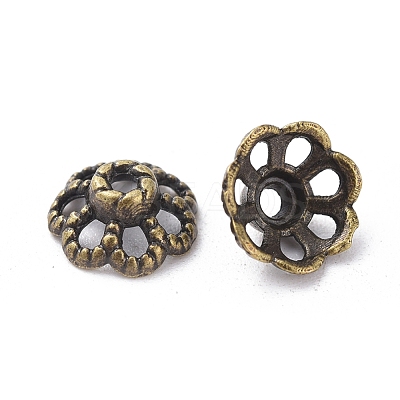 Tibetan Style Bead Caps MLF0761Y-1