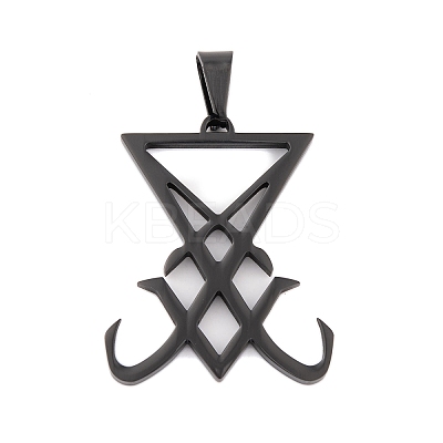 304 Stainless Steel Pendants STAS-K283-07EB-1