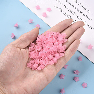 Transparent Acrylic Beads PL554-03-1