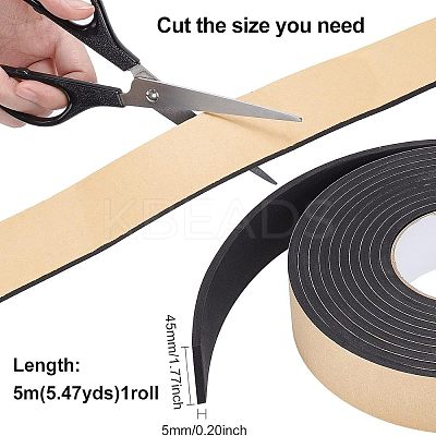 Strong Adhesion EVA Sponge Foam Rubber Tape TOOL-WH0129-27-28-1