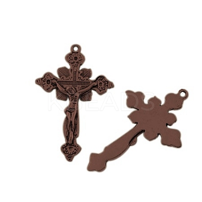 Tibetan Style Alloy Pendants LS-TIBEP-3035-R-NR-1