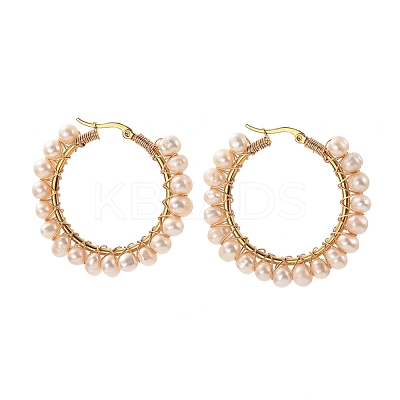 304 Stainless Steel Hoop Earrings EJEW-JE04202-03-1
