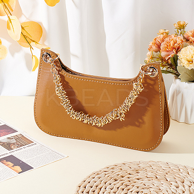 Zinc Alloy Twisted Ring Chain Bag Handles FIND-WH0436-47G-1