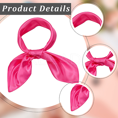 Detachable Satin Lady's Scarf AJEW-WH20072-79I-1
