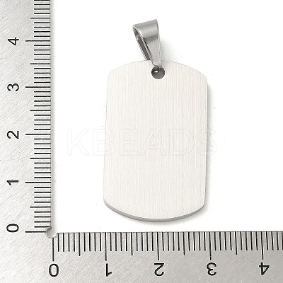 Anti-Tarnish 304 Stainless Steel Pendants STAS-G346-19P-1