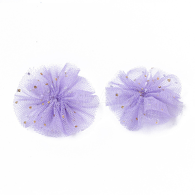 Organza Fabric Flowers FIND-R076-01D-1-1