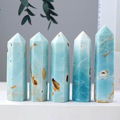 Point Tower Natural Amazonite Home Display Decoration PW-WG33943-02-1