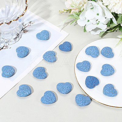 24Pcs Unwaxed Natural Lava Rock Beads G-PA0002-13A-1