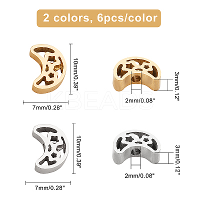 304 Stainless Steel Beads STAS-UN0013-83-1