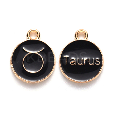 Alloy Enamel Pendants ENAM-SZ0001-28C-C-1