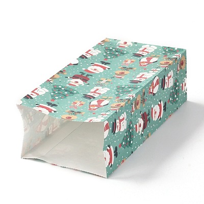 Christmas Theme Rectangle Paper Bags CARB-G006-01G-1