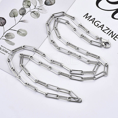 Brass Paperclip Chains MAK-S072-14C-P-1