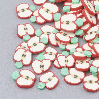 Handmade Polymer Clay Nail Art Decoration CLAY-N002-02O-1