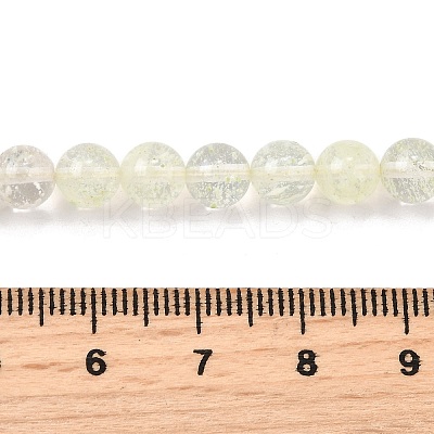 Watermelon Stone Glass Beads Strands G-L621-B04-6mm-1