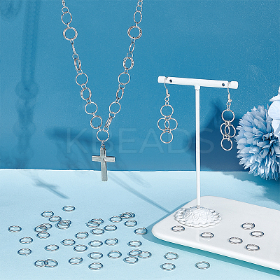 304 Stainless Steel Open Jump Rings STAS-UN0055-28C-P-1