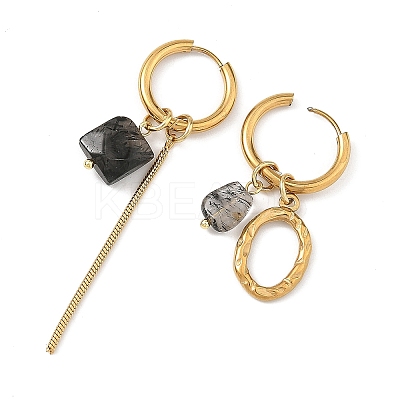 202 Stainless Steel Huggie Hoop Earrings EJEW-JE07392-01-1