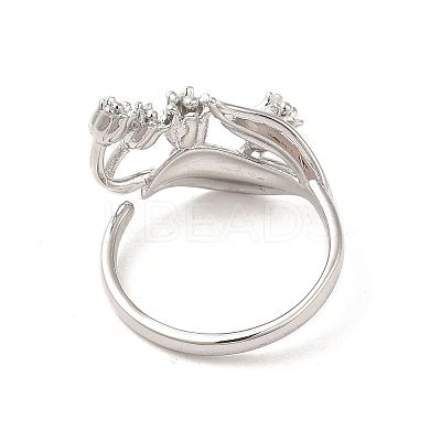 Brass Cuff Rings KK-Q773-23P-1