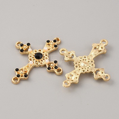 Alloy Rhinestone Chandelier Component Links FIND-WH0110-436-1