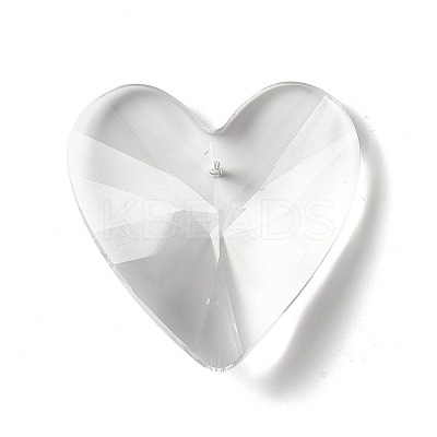 Transparent Glass Big Pendants GLAA-F118-04-1