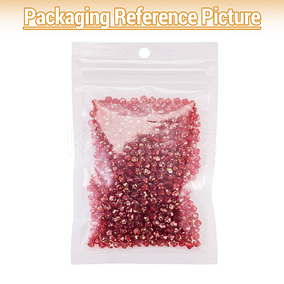 Picasso Baking Paint Glass Seed Beads SEED-TA0001-62I-1
