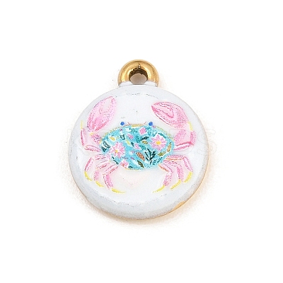 Printed 304 Stainless Steel Pendants SA-CBA8E58-11B-G-1