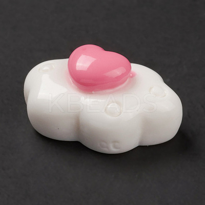 Opaque Resin Cabochons LS-RESI-C032-01C-1