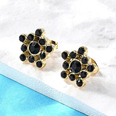 304 Stainless Steel Stud Earrings for Women EJEW-F361-12G-1