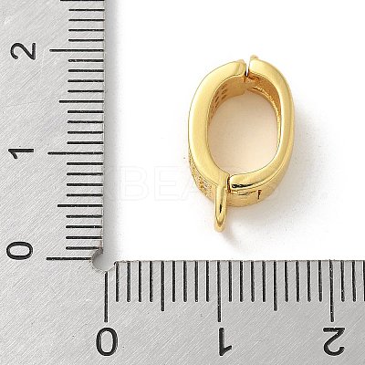 Brass Micro Pave Cubic Zirconia Pendant Bails LS-KK-P292-02G-1