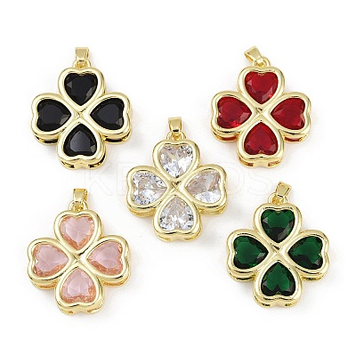 Brass Glass Pendants KK-R226-05G-1