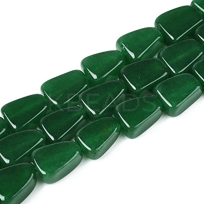 Natural White Jade Beads Strands G-N354-02A-03-1