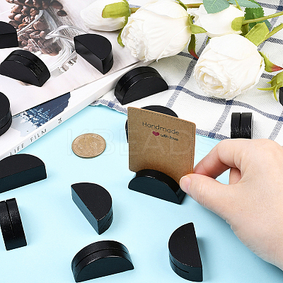 24Pcs Pine Wood Name Card Holder DJEW-SP0001-21A-01-1
