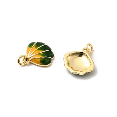 Brass Enamel Charms KK-H002-35G-04-RS-1