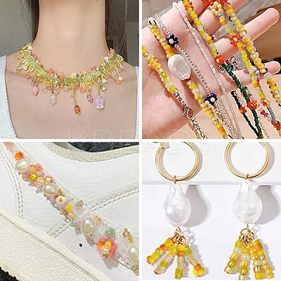 3960pcs 12 Style 8/0 Glass Seed Beads SEED-CJ0001-21-1
