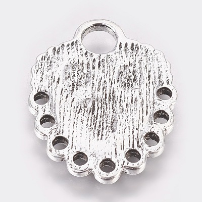 Eco-Friendly Zinc Alloy Hook Clasps PALLOY-WH0031-02AS-1