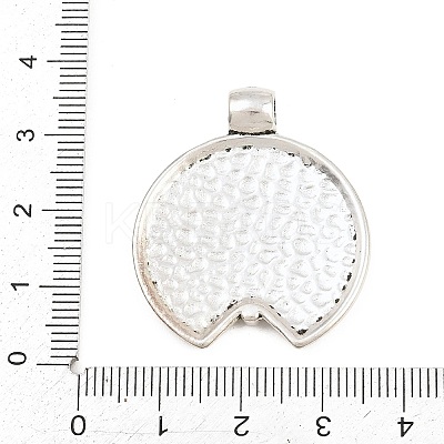 Tibetan Style Alloy Pendants AL-CBA1187-09B-AS-1