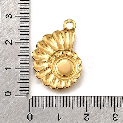 304 Stainless Steel Pave Natural Paua Shell Pendants STAS-C122-21C-01G-1