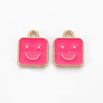 Alloy Enamel Charms ENAM-T016-13-RS-1