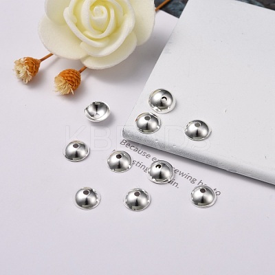 201 Stainless Steel Bead Caps STAS-F040-20D-S-1