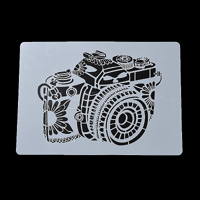 Plastic Hollow Out Drawing Painting Stencils Templates DIY-Z024-01F-1