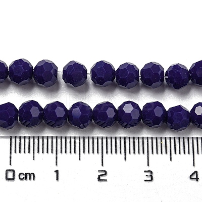 Opaque Glass Beads Stands EGLA-A035-P6mm-D09-1