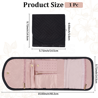 1Pc Polyester Jewelry Storage Bags AJEW-CN0002-88A-1
