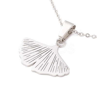 304 Stainless Steel Necklaces NJEW-M189-04P-1