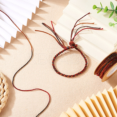 2 Rolls Segment Dyed Cotton Twisted String Cord OCOR-TA0002-95A-1