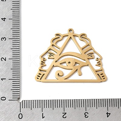 304 Stainless Steel Pendants STAS-H247-08G-1